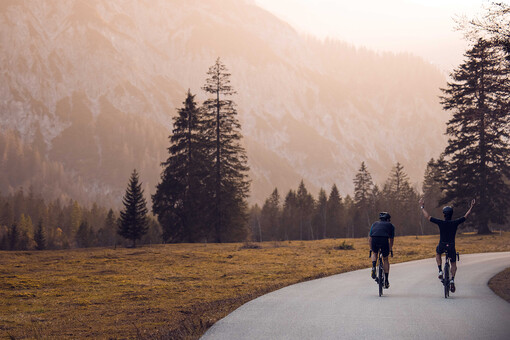 Die mystische Landschaft im Naturpark Karwendel kann mit dem Bike hervorragend erkundet werden.