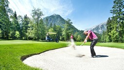 gorgeous golf course in Pertisau